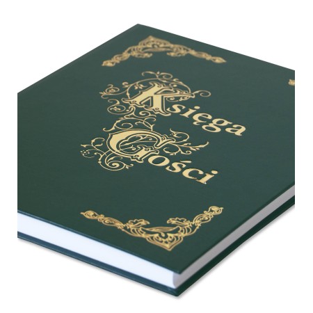 1829-319-084 Księga Gości złocona 255x320 - zielona