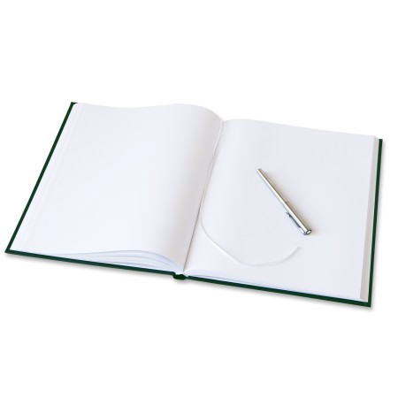 1829-319-084 Księga Gości złocona 255x320 - zielona blok