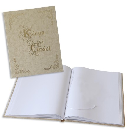 1829-319-080 Księga Gości złocona 255x320 - beż 1829-319-080 Księga Gości złocona 255x320 - beż