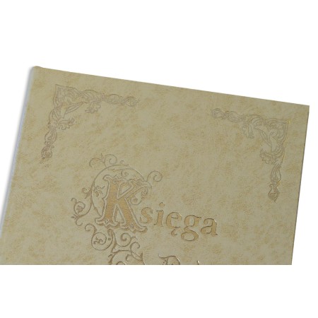 1829-319-080 Księga Gości złocona 255x320 - beż złocenie