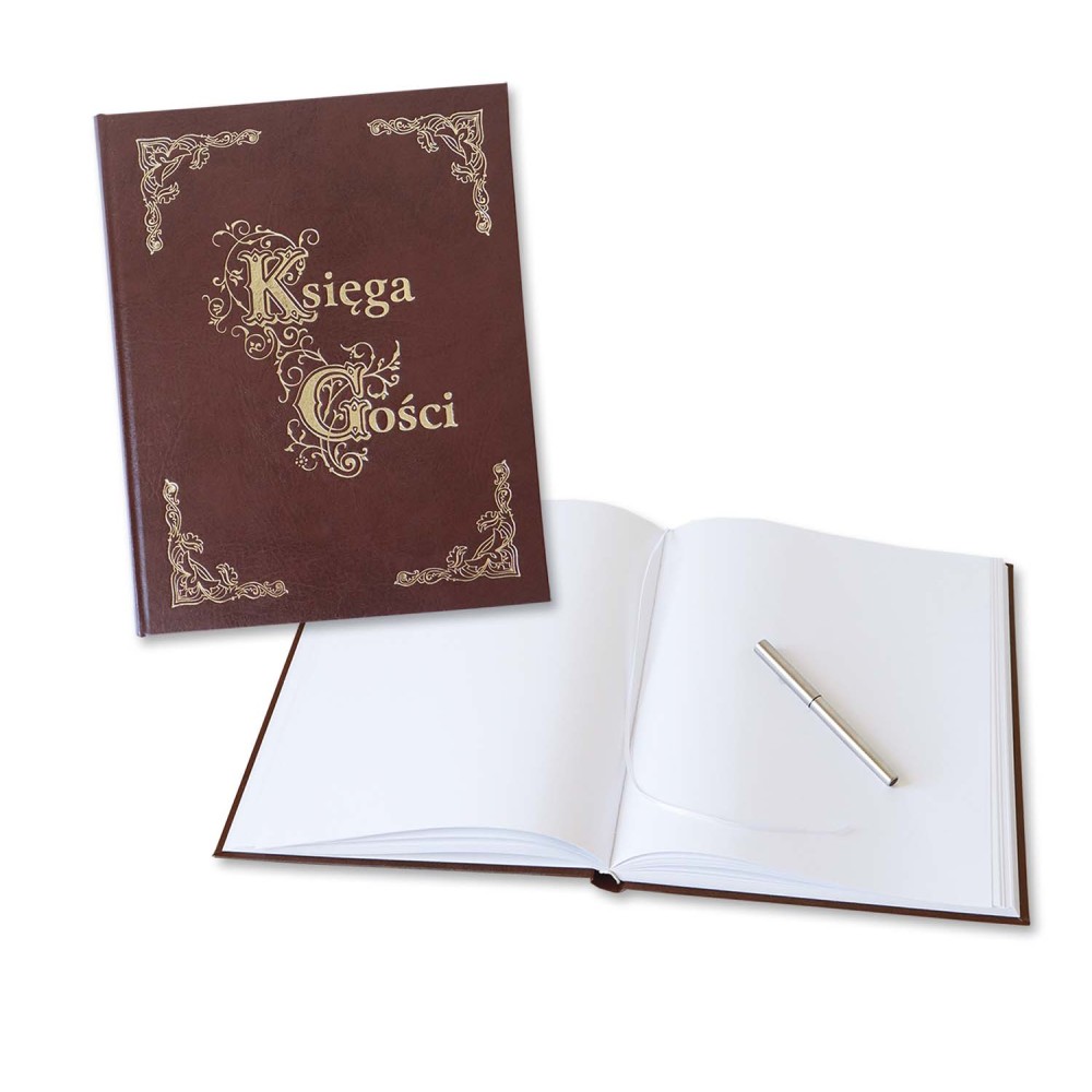 1829-319-081 Księga Gości złocona 255x320 - brąz