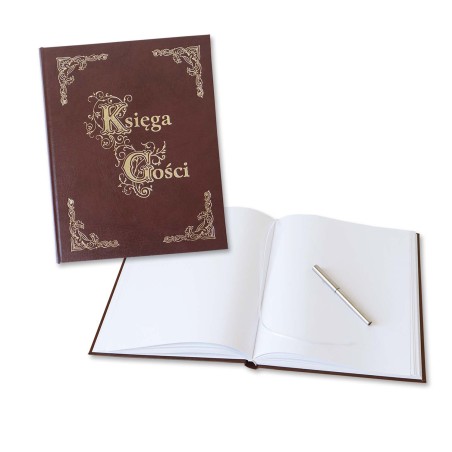1829-319-081 Księga Gości złocona 255x320 - brąz 1829-319-081 Księga Gości złocona 255x320 - brąz
